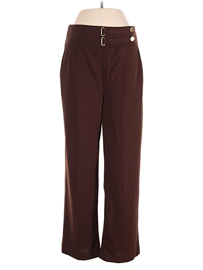 Pre-owned Dictionary Casual Pants In Brown