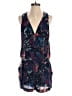 BCBGMAXAZRIA 100% Polyester Tropical Blue Romper Size S - photo 1