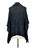 Joan Vass Blue Poncho Size L - photo 2