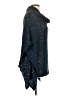 Joan Vass Blue Poncho Size L - photo 4
