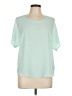 BCX 100% Polyester Green Short Sleeve T-Shirt Size L - photo 1
