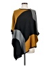 Alfani Color Block Yellow Poncho Size S - photo 1