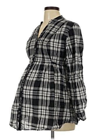 Motherhood 3/4 Sleeve Blouse (view 1)