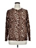 Torrid 100% Cotton Animal Print Brown Cardigan Size 1X Plus (1) - photo 1