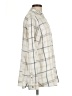 Jachs Girlfriend Plaid Ivory Long Sleeve Button-Down Shirt Size L - photo 4