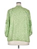 Vince Camuto 100% Polyester Green 3/4 Sleeve Blouse Size 2X - photo 2
