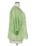Vince Camuto 100% Polyester Green 3/4 Sleeve Blouse Size 2X - photo 4