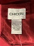 Chico's Burgundy Long Sleeve Blouse Size Sm (0) - photo 7