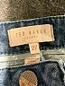 Ted Baker London Chevron-herringbone Blue Jeans Size 27 waist - photo 6