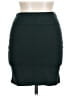 Sweet Solid Teal Green Casual Skirt Size L - photo 1
