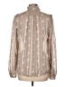 BA&SH Tan Long Sleeve Blouse Size Lg (3) - photo 2