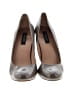 Ann Taylor 100% Leather Gray Brown Heels Size 8 - photo 2