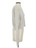 Banana Republic Solid Silver Pullover Sweater Size S - photo 4