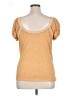 C. Keer Orange Short Sleeve Top Size XL - photo 2