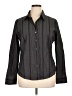 George Stripes Black Long Sleeve Button-Down Shirt Size XL - photo 1
