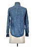 MTWTFSS Weekday 100% Lyocell Tweed Blue Long Sleeve Button-Down Shirt Size XS - photo 2