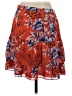 Ann Taylor LOFT 100% Polyester Tropical Red Casual Skirt Size 2 - photo 2