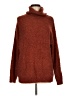 Knitted & Knotted Brown Turtleneck Sweater Size M (estimated) - photo 1