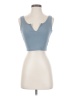 Shein Blue Tank Top Size 4 - photo 1