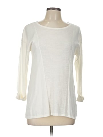 August Silk Long Sleeve Top (view 1)