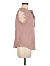 Shein Pink Sleeveless Blouse Size 8 - photo 4