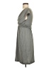 M.S.S.P. Gray Casual Dress Size S - photo 5