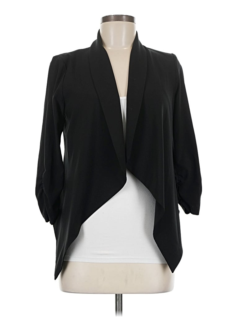 Pre-owned Mine Kimono In Black