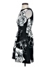 Vince Camuto Graphic Black Cocktail Dress Size 0 (petite) - photo 5