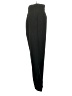 Vanilla Star Solid Black Casual Pants Size S - photo 5