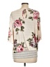 Assorted Brands Ivory 3/4 Sleeve Top Size L (petite) - photo 2