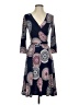 Unbranded Paisley Blue Cocktail Dress Size S (estimated) - photo 1