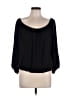 Veronica M. 100% Polyester Black 3/4 Sleeve Blouse Size XL - photo 1