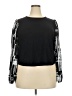 Nine West Black Long Sleeve Top Size XXL - photo 1