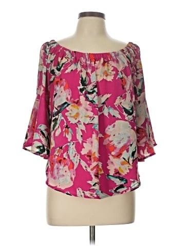 Eight Sixty 3/4 Sleeve Blouse (view 1)