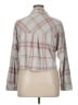 Altar'd State Plaid Gray Long Sleeve Blouse Size XL - photo 2