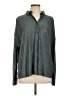 Bailey 44 100% Polyester Metallic Gray Long Sleeve Blouse Size L - photo 1