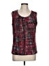 Kasper Red Sleeveless Blouse Size L - photo 1