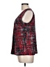 Kasper Red Sleeveless Blouse Size L - photo 5