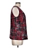 Kasper Red Sleeveless Blouse Size L - photo 4