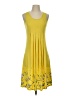 Unbranded Yellow Casual Dress Size S - photo 1