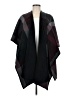 Ike Behar 100% Polyester Black Poncho One size - photo 1