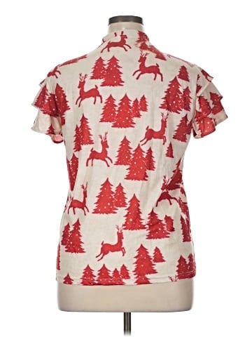 Unbranded Short Sleeve Blouse (view 2)