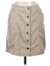 14th & Union Solid Tan Casual Skirt Size 4 - photo 1