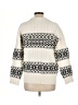Ann Taylor LOFT Print Ivory Pullover Sweater Size L - photo 2