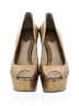 Brian Atwood 100% Leather Gold Heels Size 10 - photo 2