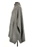 J.Crew Gray Poncho Size M - photo 5
