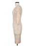 Arden B. Ivory Tan Cocktail Dress Size S - photo 5