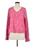 Southern Grace 100% Polyester Pink Long Sleeve Blouse Size M - photo 1