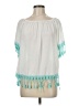 Audrey Ann Ivory 3/4 Sleeve Blouse Size M - photo 1