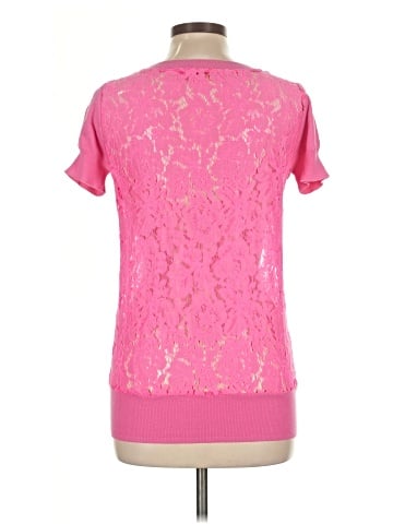 Macbeth Collection by Margaret Josephs Short Sleeve Top (view 2)